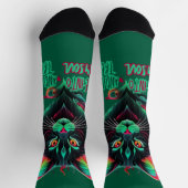 Chaussette Vision Abstraite brillante (Haut)
