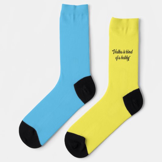 Chaussette Vodka est & Whiskey chaussettes mal assorties (Gauche)