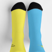 Chaussette Vodka est & Whiskey chaussettes mal assorties (Haut)