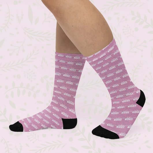 Chaussette Vœux de Noël