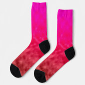 Chaussette Voile de chaleur magenta (Gauche)