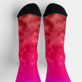 Chaussette Voile de chaleur magenta (Haut)