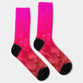 Chaussette Voile de chaleur magenta (Droite)