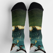 Chaussette Volant Fire Respiration Château Dragon (Haut)