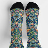 Chaussette Voleur de fraises, William Morris (Haut)
