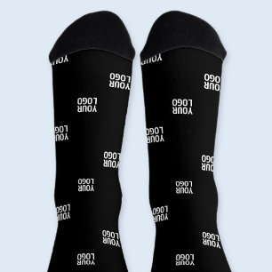Chaussette Votre logo ou n'importe quelle image Bandes diag