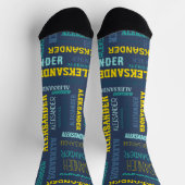 Chaussette Votre (Long) nom est partout (Haut)