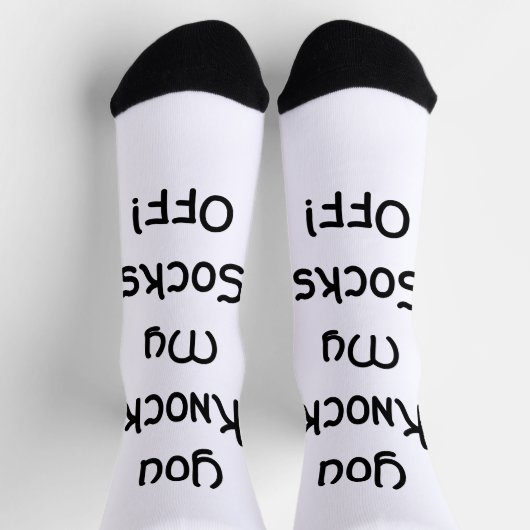 Chaussette Vous Me Frappez Les Chaussettes - Chaussettes (Haut)