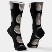 Chaussette Waning gibbbous moon phase NASA images (Angulaire)