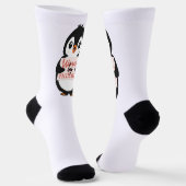 Chaussette Warm by nature: Adorable Penguin with Playful Text (Angulaire)