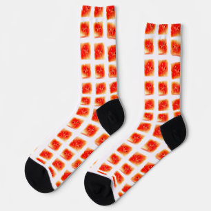 Chaussette Watermelon Slice Pattern – Seamless Summer Fruit o