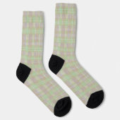Chaussette Weathered Neutral Sage Plaid (Droite)
