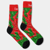 Chaussette Welsh Flag Design (Droite)