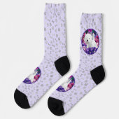 Chaussette West Highland White Terrier Peinture Chien Art (Gauche)
