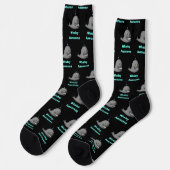 Chaussette Whaley Awesome Funny Whale Pun Design (Gauche)