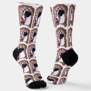 Chaussette Whippet encadré