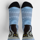 Chaussette Whiskers au clair de lune : Chat Familier (Haut)