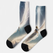 Chaussette Whispers divins : Héraut transcendantal angélique (Gauche)