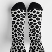 Chaussette White Leopard Elegant Populaire Collection de luxe (Haut)