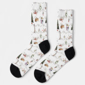 Chaussette Whoville Christmas Garland Celebration (Gauche)