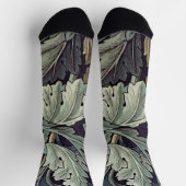 Chaussette William Morris Acanthus Feuilles (Haut)