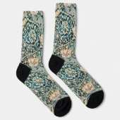 Chaussette William Morris Antique Honeysuckle Motif Floral (Droite)