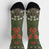 Chaussette William Morris Blackthorn Garden Flower Classic (Haut)