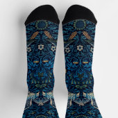 Chaussette William Morris Blue Birds Tapestry Classic (Haut)