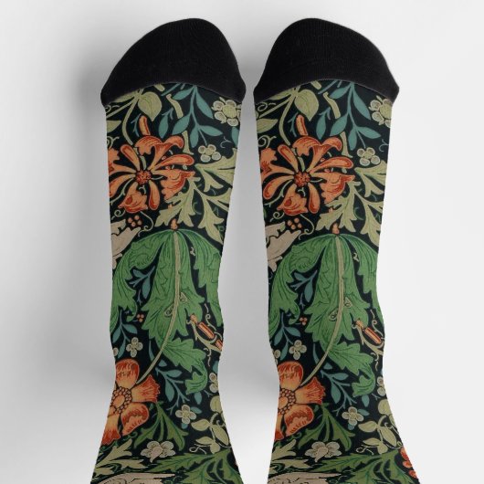 Chaussette William Morris Compton Fond d'écran classique (Haut)