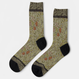 Chaussette William Morris Floral Lys willow art design