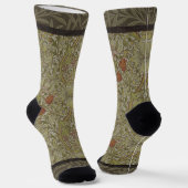 Chaussette William Morris Floral Lys willow art design (Angulaire)