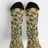 Chaussette William Morris Fruit Floral Jardin Fleur Classique (Haut)