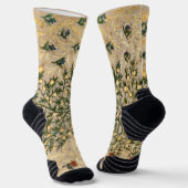 Chaussette William Morris Fruit Floral Jardin Fleur Classique (Angulaire)