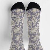 Chaussette William Morris Horn Poppy Classic Floral (Haut)