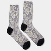Chaussette William Morris Horn Poppy Classic Floral (Droite)