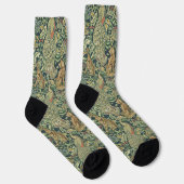 Chaussette William Morris "La Forêt" Faune (Droite)