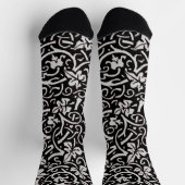 Chaussette William Morris Motif de la feuille de vigne (Haut)