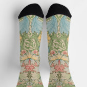 Chaussette William Morris Myrtle Fleur Floral Botanique (Haut)