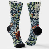 Chaussette William Morris Snakeshead Floral Classique Botaniq (Angulaire)