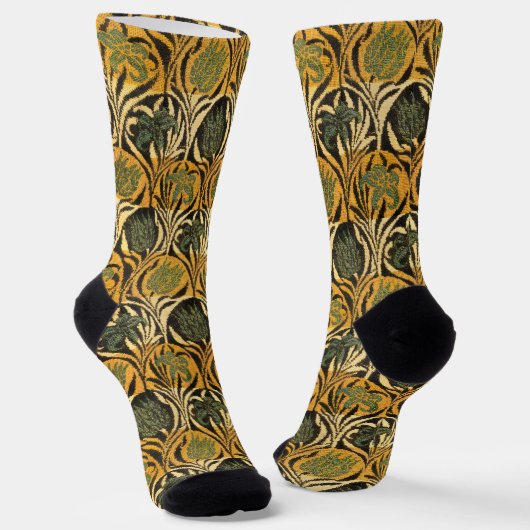 Chaussette William Morris Tulips & Lilies Tapis Classique (Angulaire)