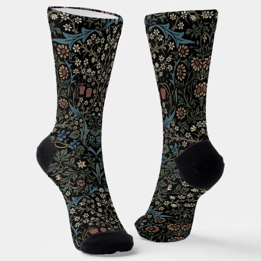 Chaussette William Morris Vintage Blackthorn Pattern (Angulaire)