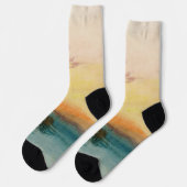 Chaussette William Turner - La lagune près de Venise au couch (Gauche)