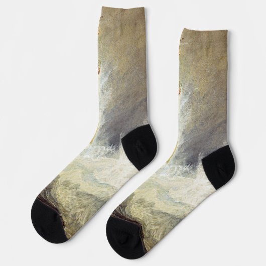 Chaussette William Turner - Phare de Bell Rock (Gauche)