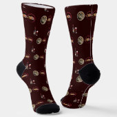 Chaussette wine vintage themed (Angulaire)