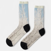 Chaussette Winter Forest Socks Snow Camouflage Socks  (Gauche)