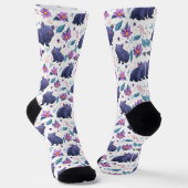 Chaussette Wombat Garden Party - Chaussettes de nouveauté (Angulaire)