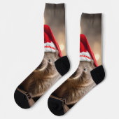 Chaussette "Wombat Wonderland : Un réveillon de Noël cosy" (Gauche)