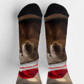 Chaussette "Wombat Wonderland : Un réveillon de Noël cosy" (Haut)