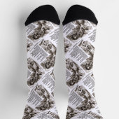 Chaussette Wonderland Quelle Voie Je Devrais Aller Citer (Haut)