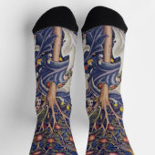 Chaussette Woodpecker, William Morris (Haut)